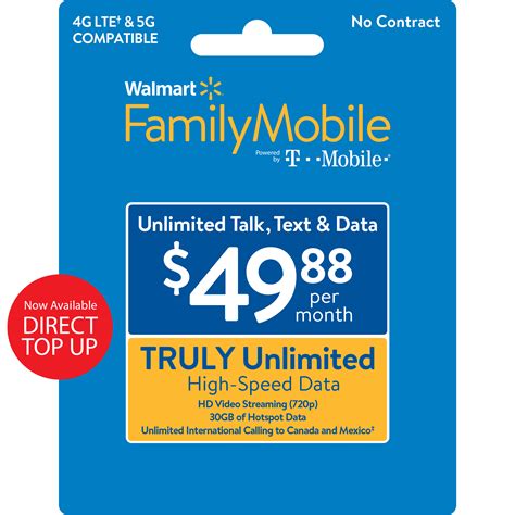 is walmart family mobile prepaid